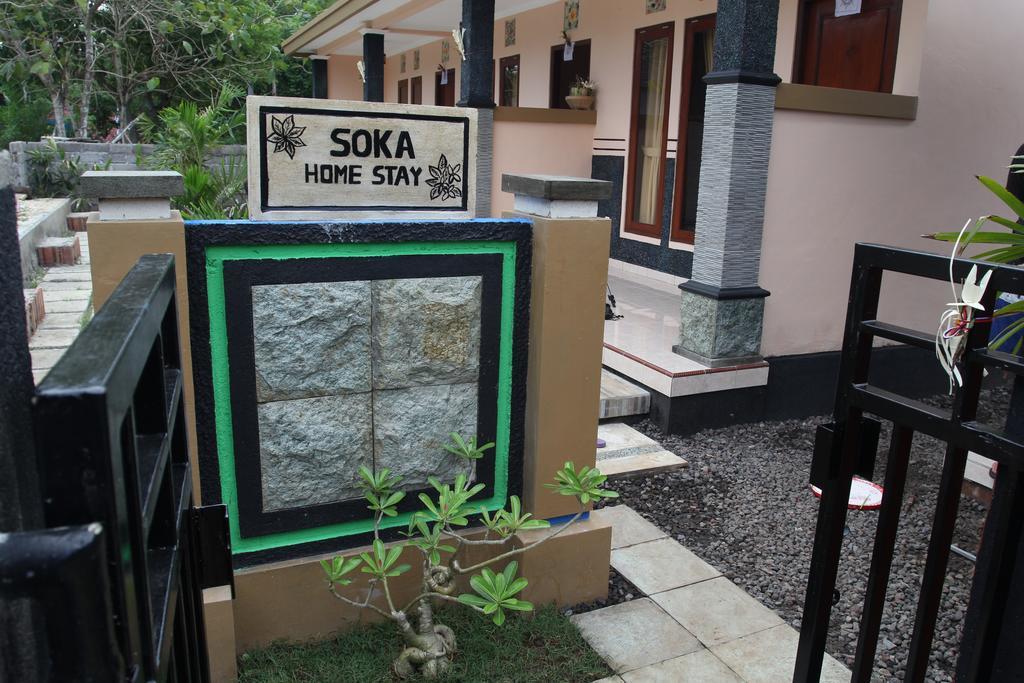 Soka Homestay Lembongan Esterno foto