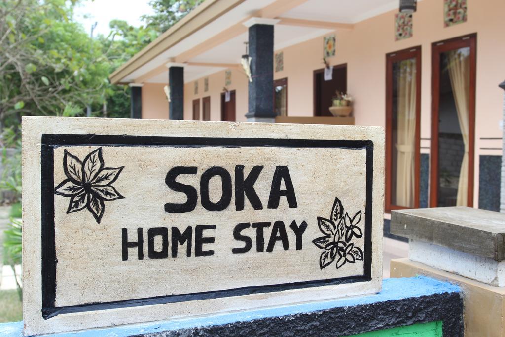 Soka Homestay Lembongan Esterno foto